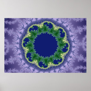 Kolo fractal art poster