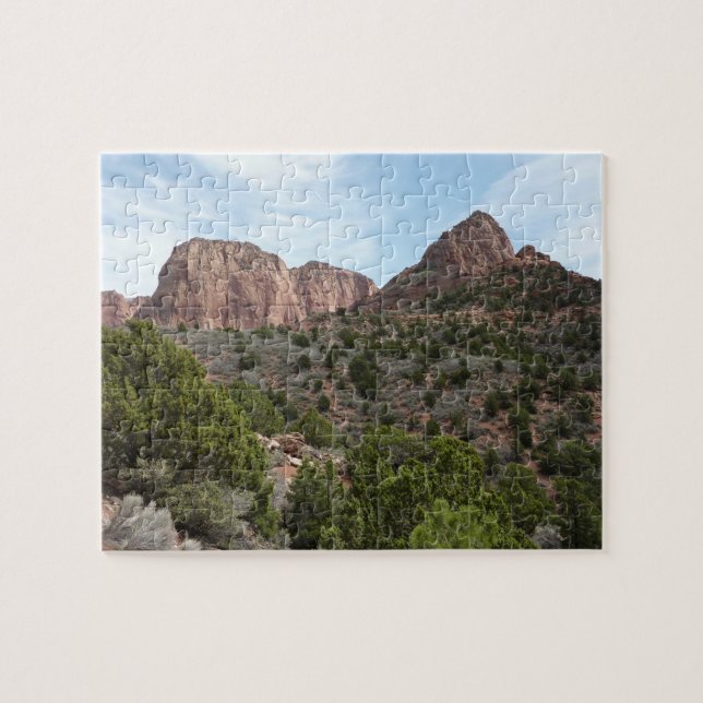 Kolob Canyons at Zion National Park Jigsaw Puzzle (Horizontal)