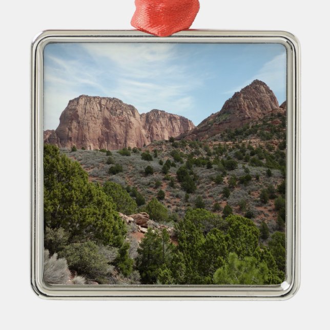 Kolob Canyons at Zion National Park Metal Ornament (Front)