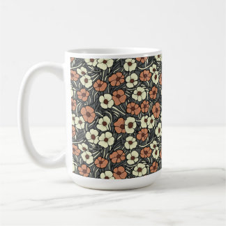 Koloman Moser Floral Coffee Mug