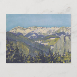 Koloman Moser- Landscape in Semmering Postcard