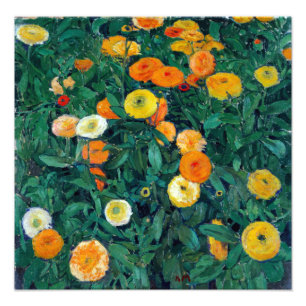 Koloman Moser Marigolds Poster