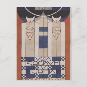 Koloman Moser- Poster for the XIII. Secession Postcard