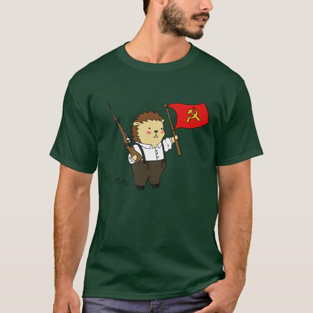 Kolya "Revolution!" t-shirt -dark (Front)