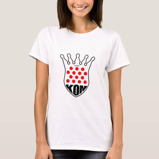 KOM King of the Mountain T-Shirt (Front)