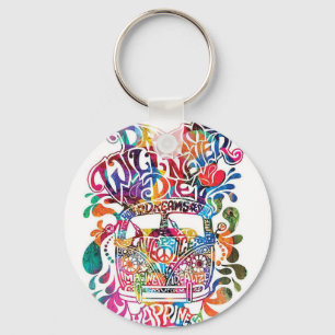 Kombi hippie key ring