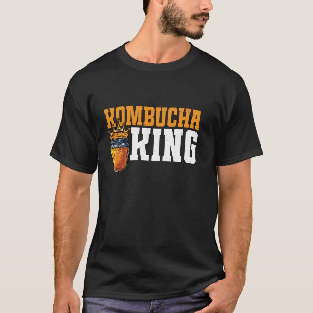Kombucha King T-Shirt (Front)