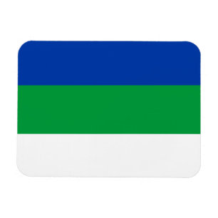 Komi Republic Flag Magnet