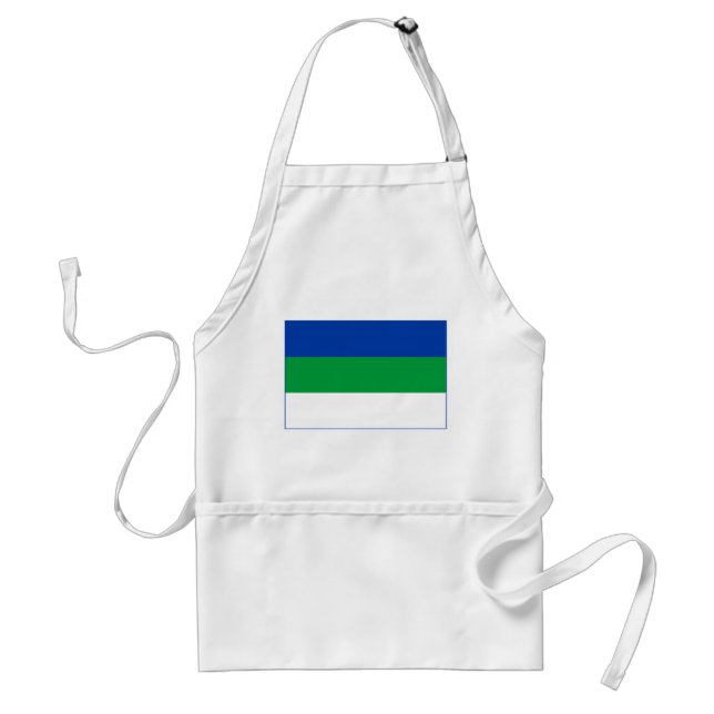 Komi Republic Flag Standard Apron (Front)