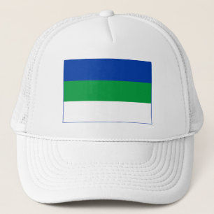 Komi Republic Flag Trucker Hat