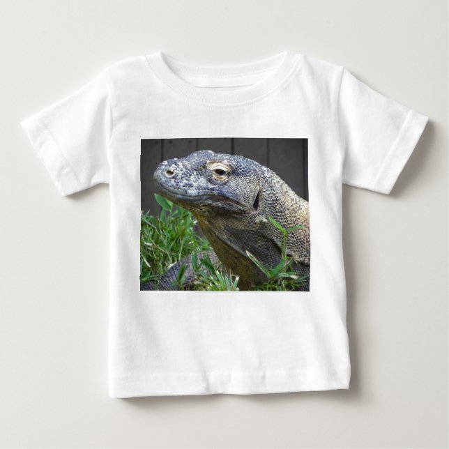 Komodo Dragon Close Up Baby T-Shirt (Front)