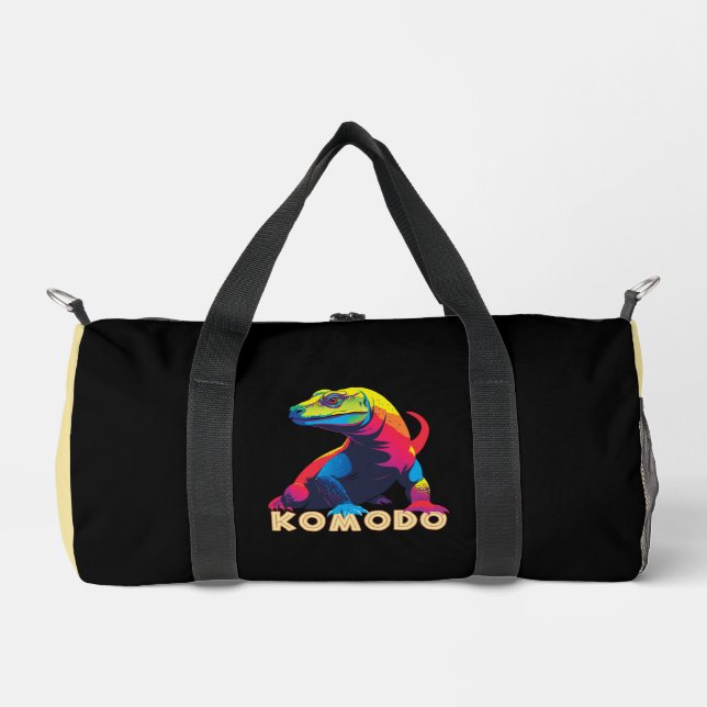Komodo Dragon Duffle Bag (Front)