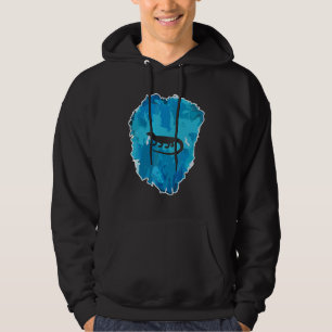 Komodo Dragon In An Ice Block For Eternity Hoodie