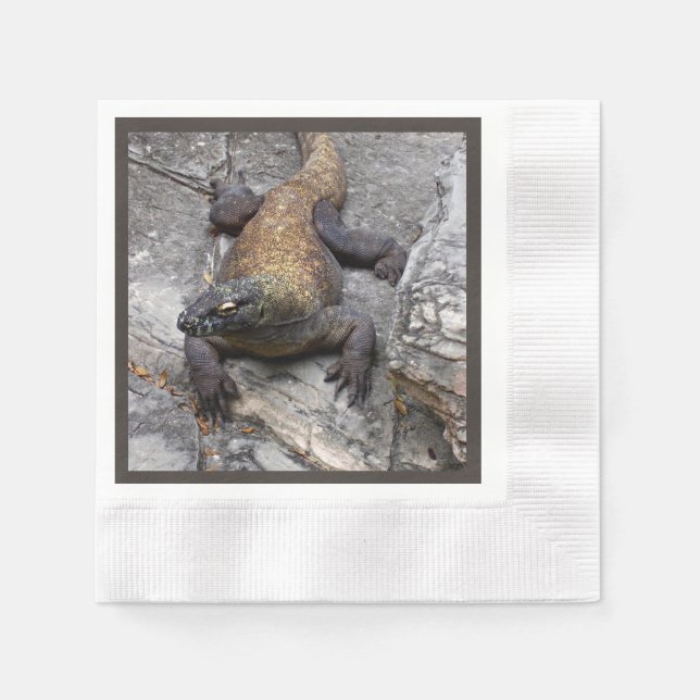 Komodo Dragon Natural Look Napkin (Front)