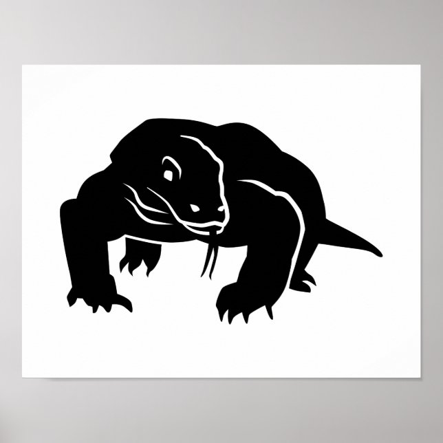 Komodo dragon poster (Front)