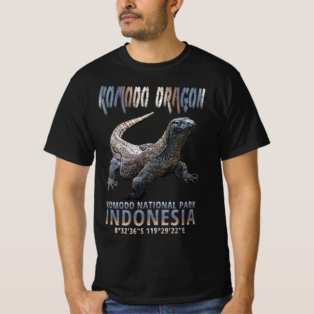 Komodo Dragon - The World's Largest Lizard. T-Shirt (Front)