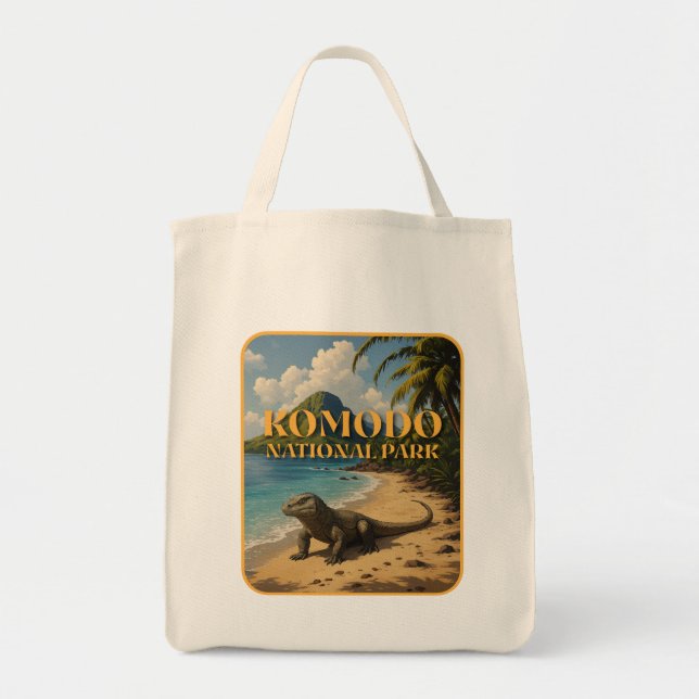 Komodo National Park Indonesia Tote Bag (Front)
