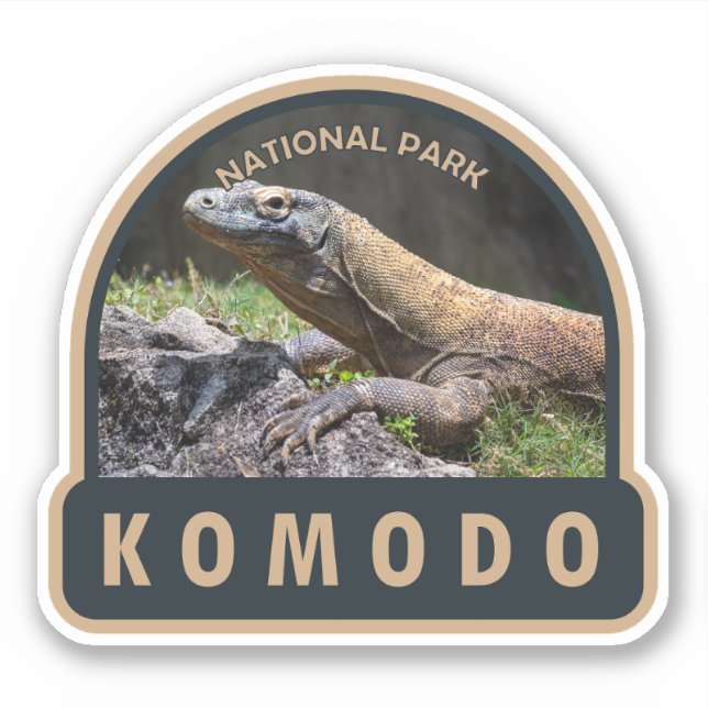 Komodo National Park Indonesia Vintage (Front)