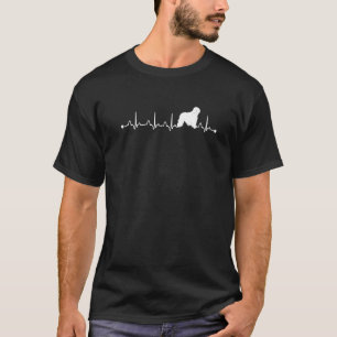 Komomdor Dog Heartbeat Ekg Dog Mum T-Shirt