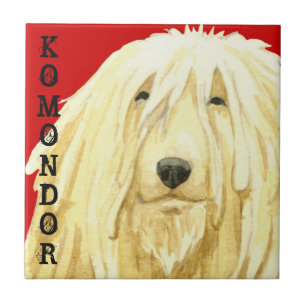 Komondor Colour Block Ceramic Tile