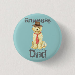Komondor Dad 3 Cm Round Badge