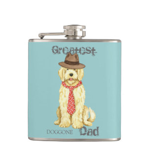 Komondor Dad Hip Flask