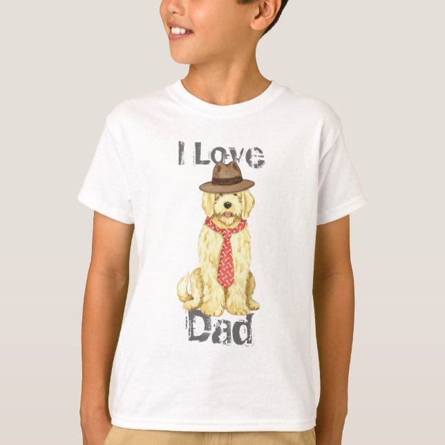 Komondor Dad T-Shirt (Front)