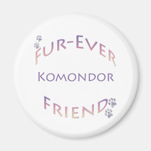 Komondor Furever Magnet