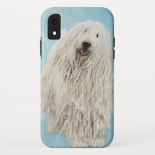 Komondor Painting - Cute Original Dog Art iPhone XR Case