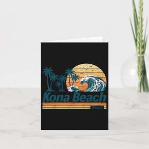 Kona Beach Group Matching Family Vacation Summer Card