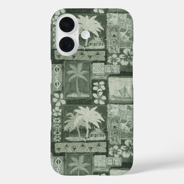 Kona Coast Hawaiian Tapa Case-Mate iPhone Case (Back)