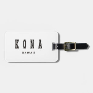 Kona Hawaii Luggage Tag