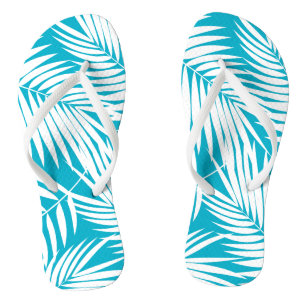 Kona Palms Hawaiian Leaf Tropical Thongs