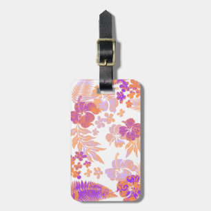 Kona Times Hibiscus Hawaiian Luggage Tags