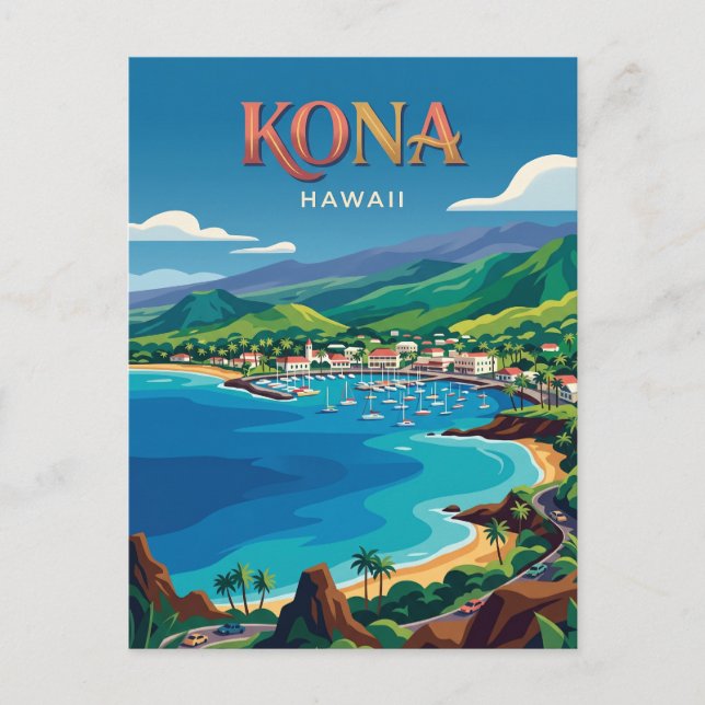 Kona USA Postcard (Front)