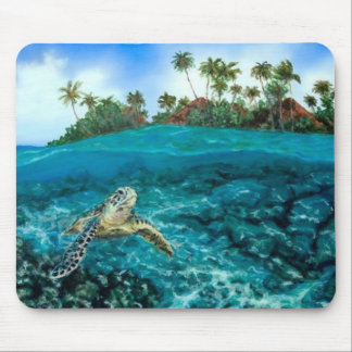 Kona Village Turtle Mouse Pad