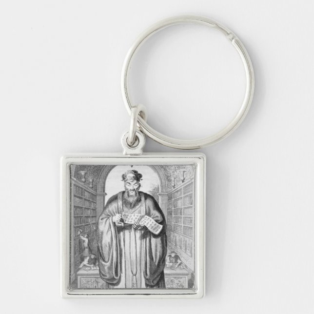 Kong-Fu-Tse, or Confucius Key Ring (Front)