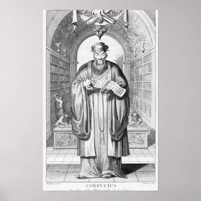 Kong-Fu-Tse, or Confucius Poster (Front)