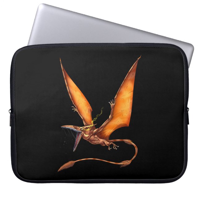 Kongamato Cryptid Creature Laptop Sleeve (Front)
