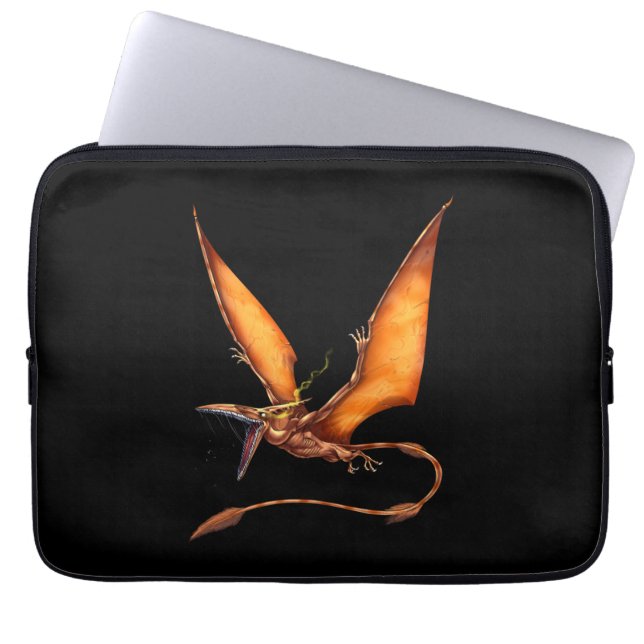 Kongamato Cryptid Creature Laptop Sleeve (Front)
