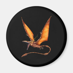 Kongamato Cryptid Creature Magnet