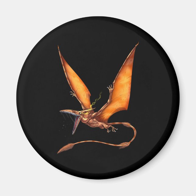 Kongamato Cryptid Creature Magnet (Front)