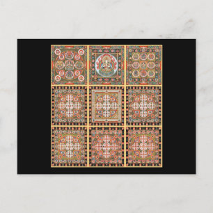 Kongokai Mandala Postcard