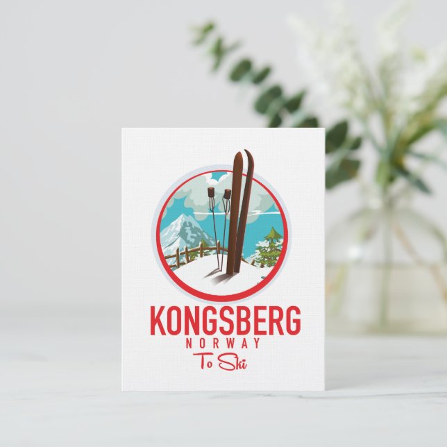 Kongsberg Norway Ski logo (Standing Front)