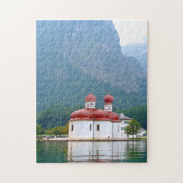Königsee St Bärtelome Germany. Jigsaw Puzzle (Vertical)