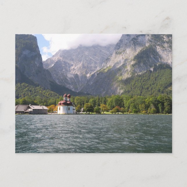 Königssee Bavarian Alps Postcard (Front)
