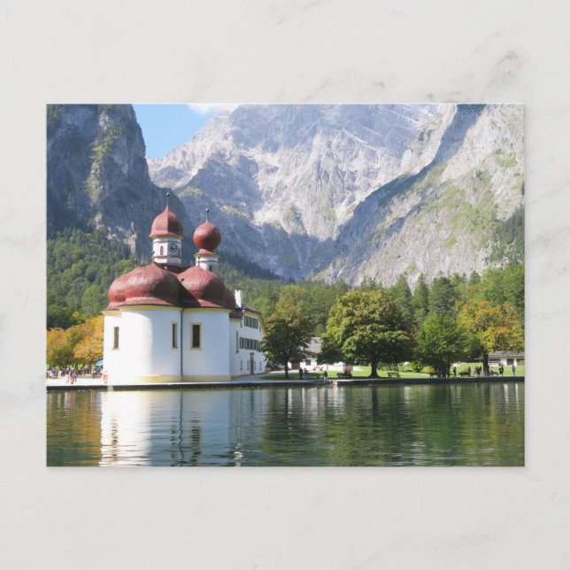 Königssee Bavarian Alps Postcard (Front)