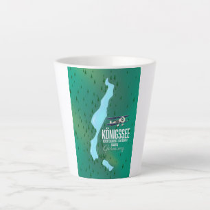 Königssee Berchtesgadener Germany Latte Mug