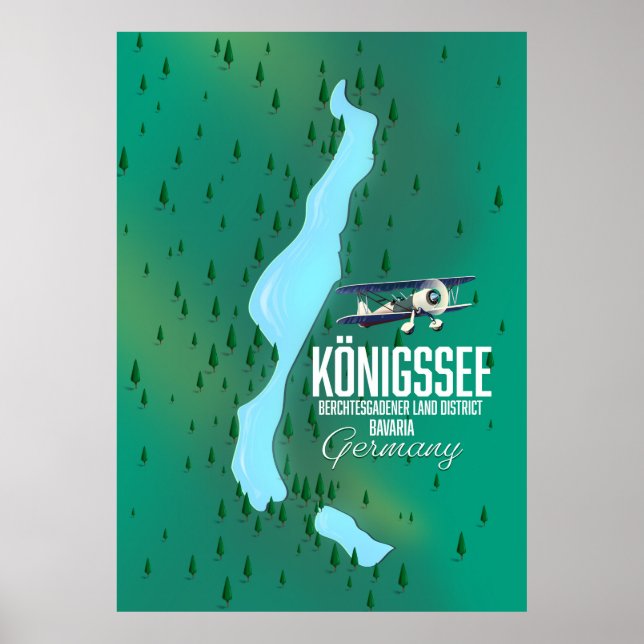 Königssee  Berchtesgadener Germany Poster (Front)