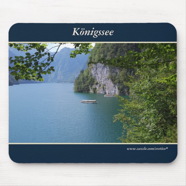 Königssee mousepad (Front)
